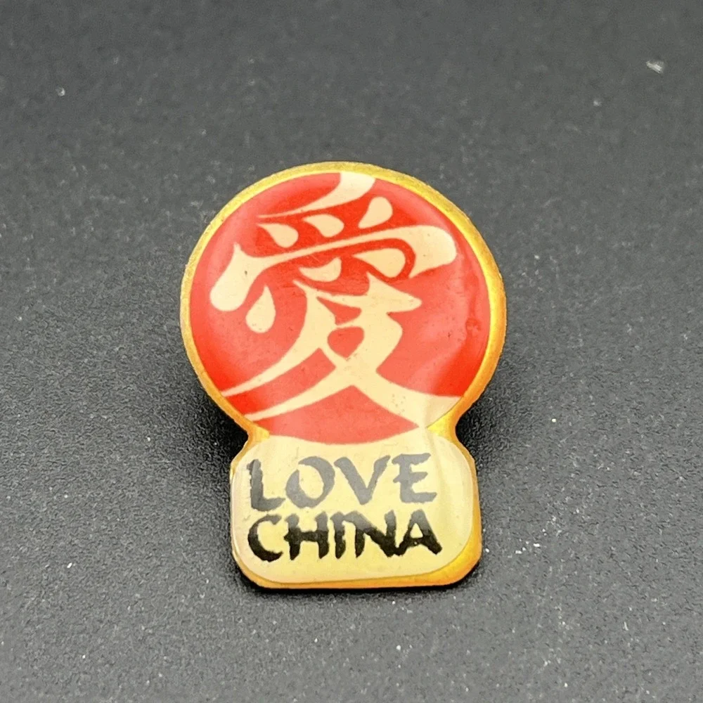 Love China Travel Souvenir Lapel Hat‎ Pin